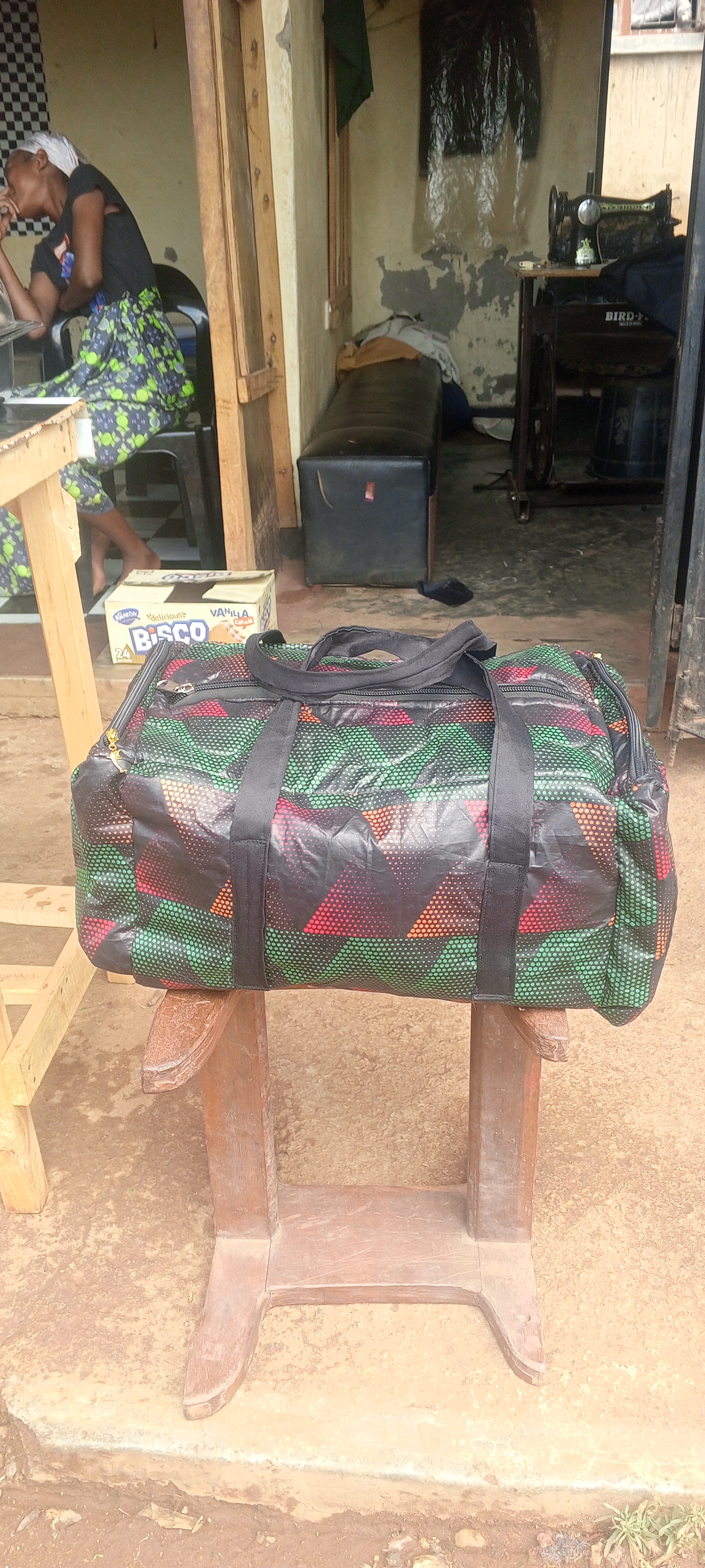 Chitenge Traveling bags