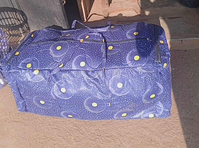 CHITENGE TRAVELING BAGS