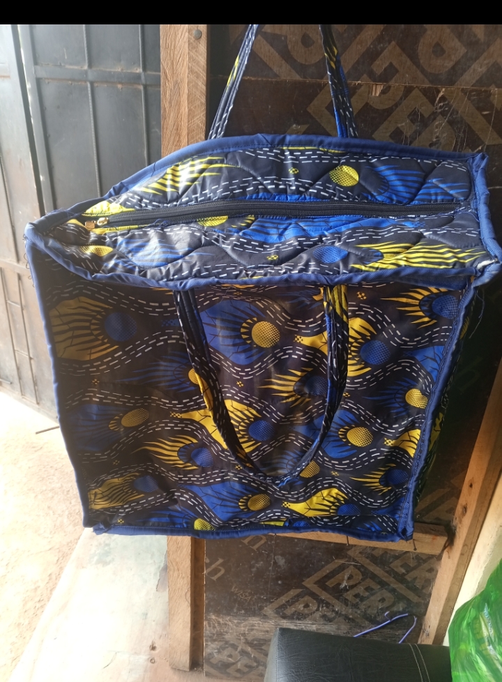 CHITENGE TRAVELING BAGS